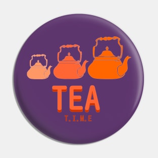 Tea time Pin