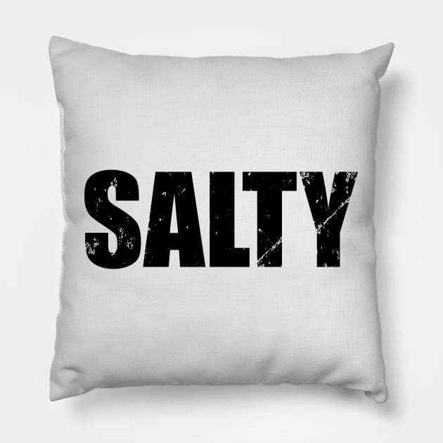 Salty Retro Gift Pillow by Zen Cosmos Official