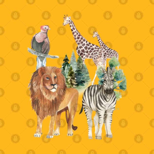 safari animals by Love My..