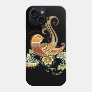 Elegant fantasy bird Phone Case