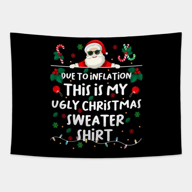 Due to inflation this is my ugly christmas Tapestry by sopiansentor8