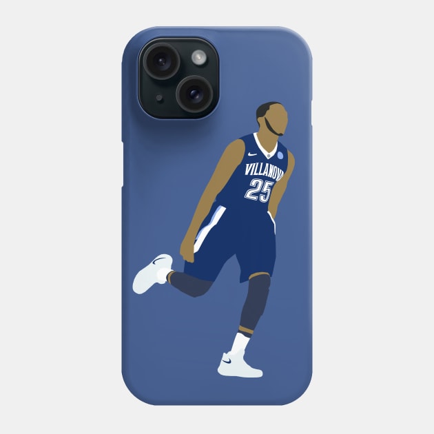 Mikal Bridges Villanova Phone Case by xRatTrapTeesx