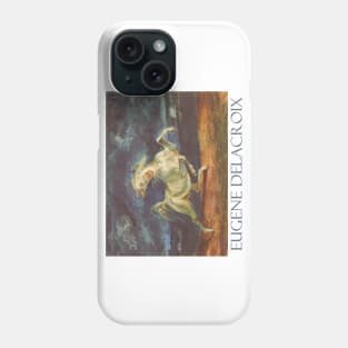 Horse Frightened by a Storm by Eugène Delacroix Phone Case