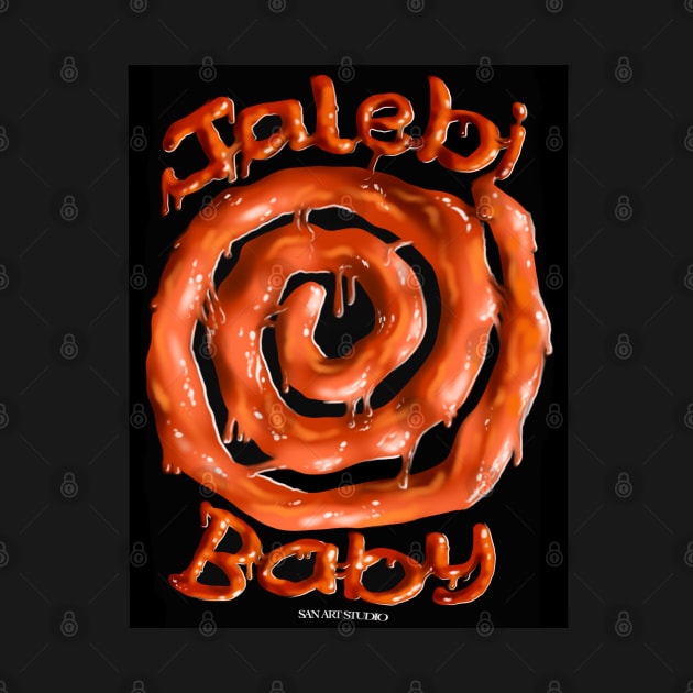 Jalebi Babi artwork by SAN ART STUDIO 