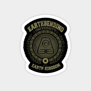 Earthbending Toph university - Bumi Earth kingdom - Avatar last airbender Magnet