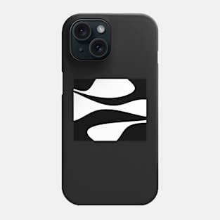 Abstract pattern - black and white. Phone Case