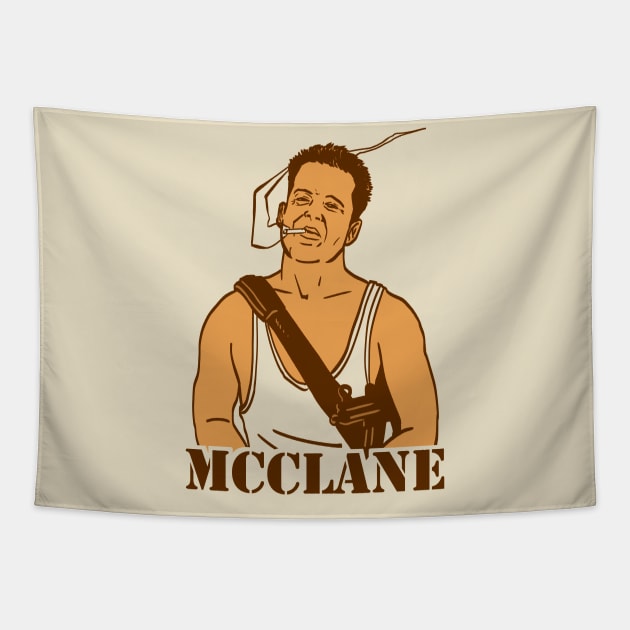 DIE HARD Tapestry by colemunrochitty