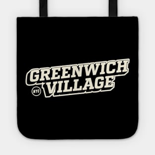 Greenwich Village Vibe: Urban Hip T-shirt Collection for NYC Trendsetters Tote