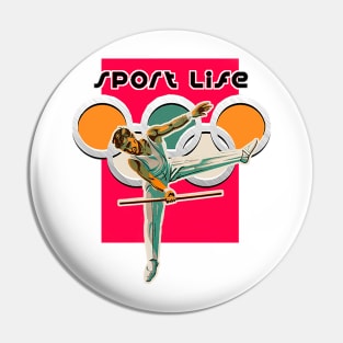 Sport life Pin