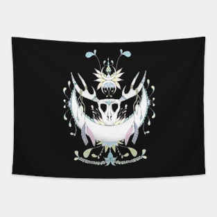 Pastel Deer Skull Tapestry