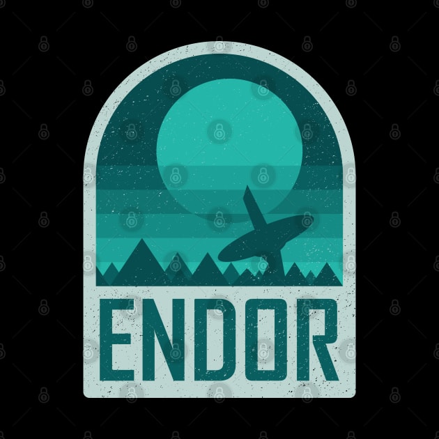 Endor - Geometric and minimalist series by Sachpica
