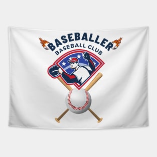 design fans baseball Tapestry