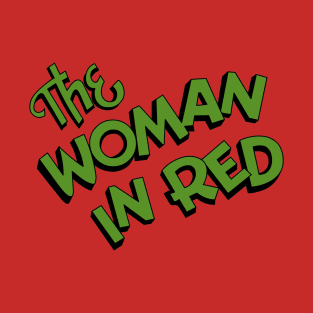 Woman in Red T-Shirt