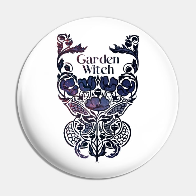 Garden Witch Pin by FabulouslyFeminist