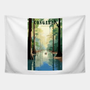 Congaree National Park Travel Poster Tapestry