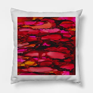 Ruby River Ripples Pillow