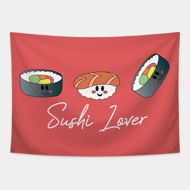 Sushi Lover Tapestry by hristartshop