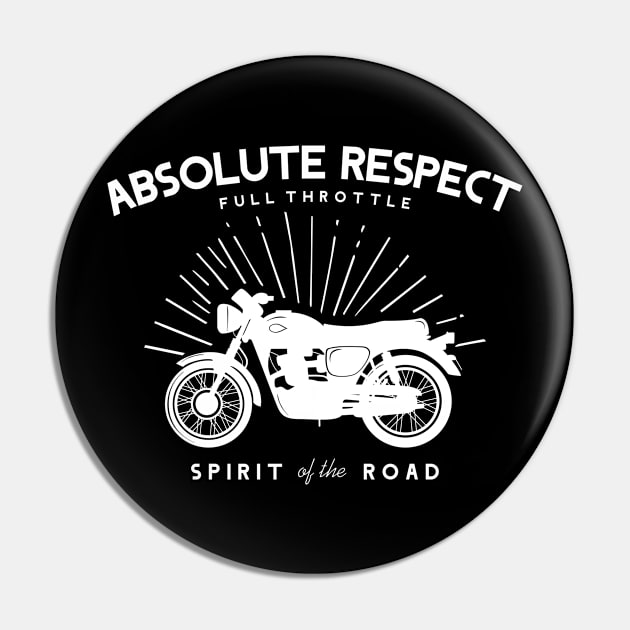 Vintage Motorcycle Pin by enggalmukti