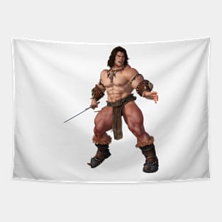 Barbarian-Warrior 1 Tapestry