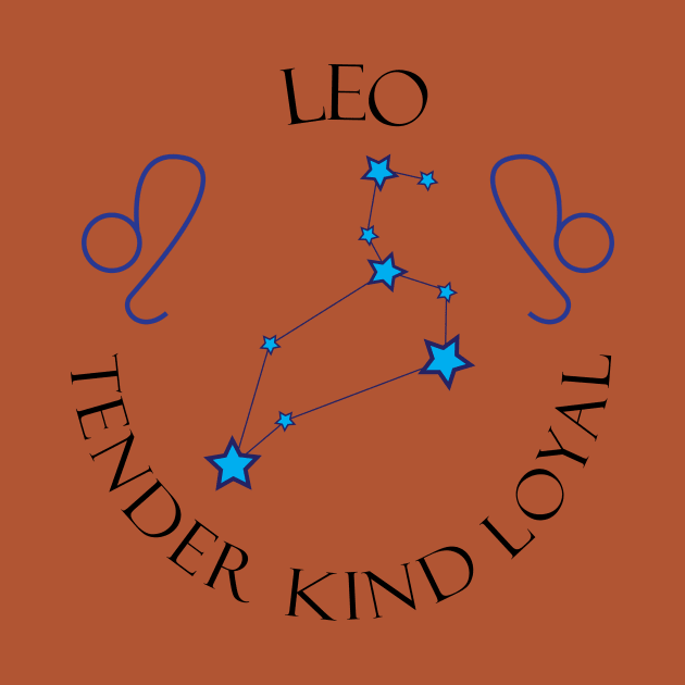 Leo Tender Kind Loyal by MikaelSh