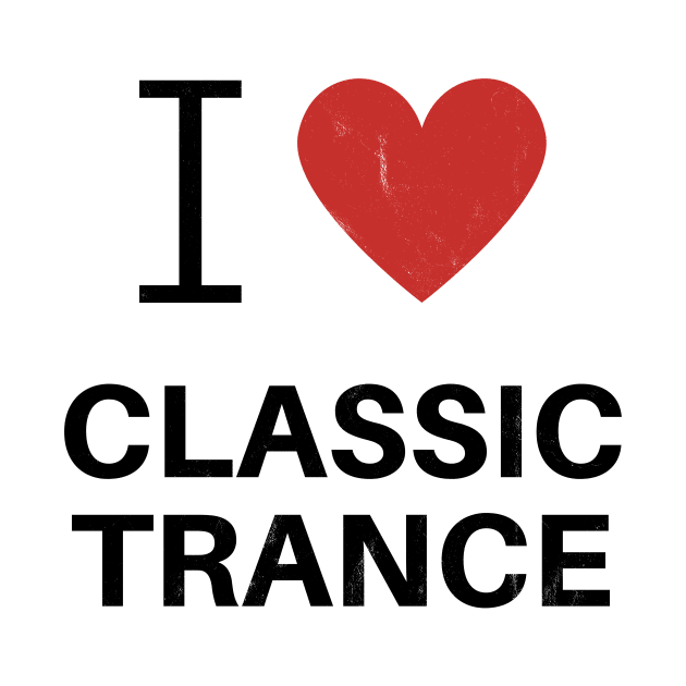 I Heart Classic Trance - White by I Heart Trance