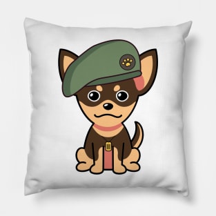 Green Beret small dog Pillow