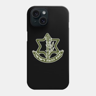 Israeli Defense Force Insignia - IDF Phone Case