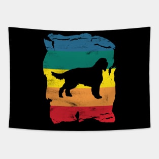 Gordon Setter Distressed Vintage Retro Silhouette Tapestry