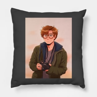 Mr. Photographer Pillow