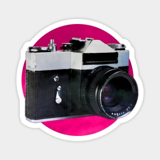 Vintage retro camera Magnet