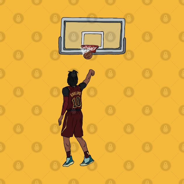 Darius Garland Jumpshot by rattraptees