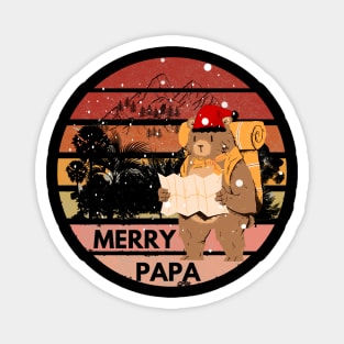 Merry Papa Magnet