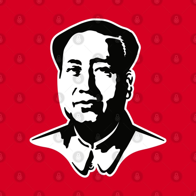 Chairman Mao Zedong Chinese Communism Propaganda by LaundryFactory