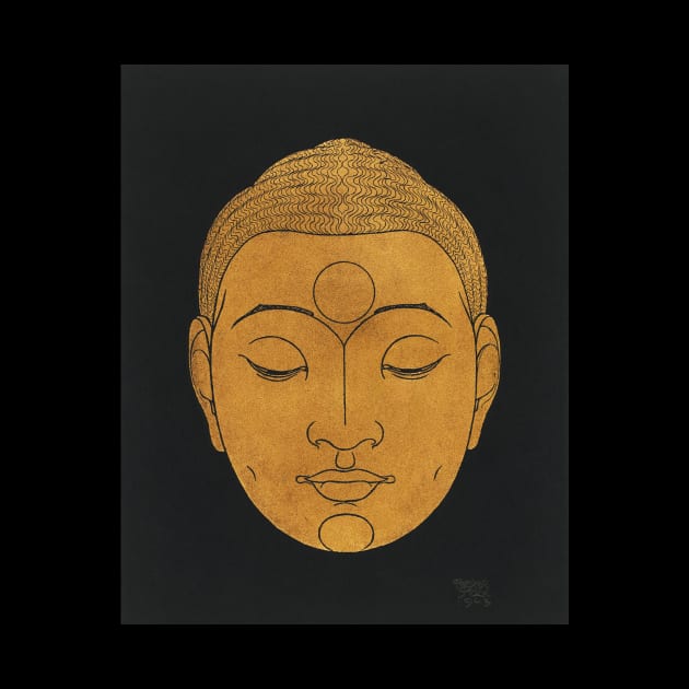 Head of Buddha 1943 by CROWNLIGHT