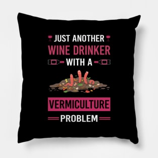 Wine Drinker Vermiculture Worm Farming Farmer Vermicompost Vermicomposting Pillow