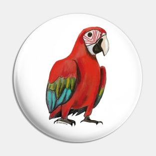 Macaw Pin