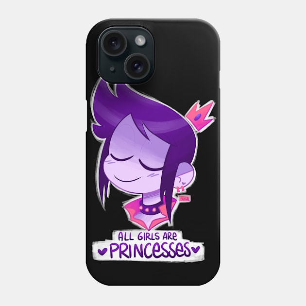 All Girls Are Princesses Phone Case by iamprikle