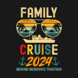 Family Cruises 2024 Summer Vacation Matching Group T-Shirt