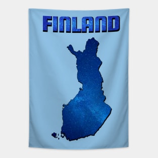 Map of Finland Tapestry