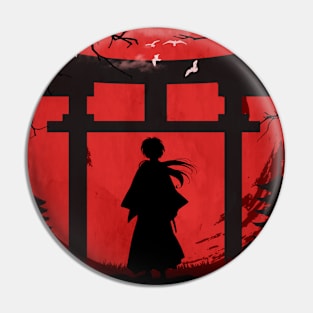 SAMURAI X BLOOD VINTAGE OF SHADOW Pin