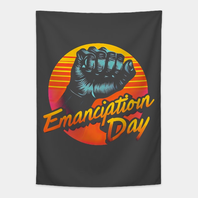 emancipation day Tapestry by obstinator