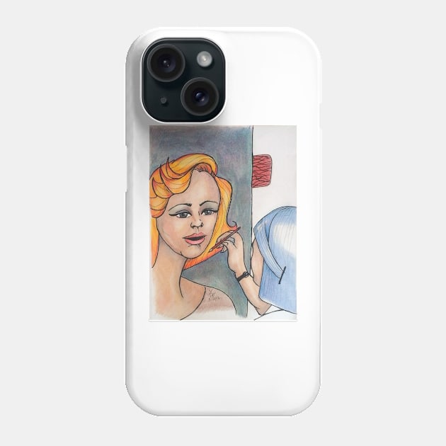 Working Portrait Phone Case by lorgh