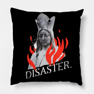 Urban Sculpture Burn Pillow