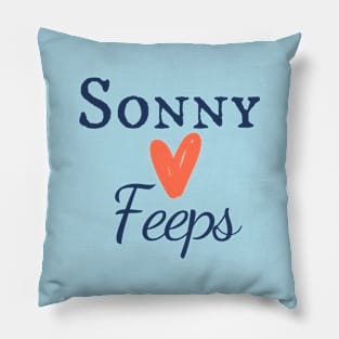 Sonny loves Feeps Pillow