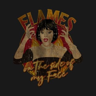 FLAMES - ON THE SIDE OF MY FACE - VINTAGE T-Shirt