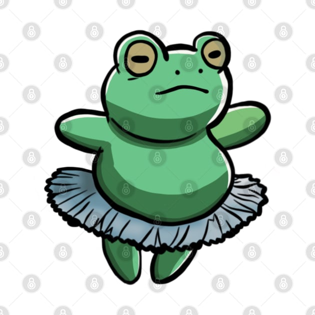 Frog Ballerina by FallenClock