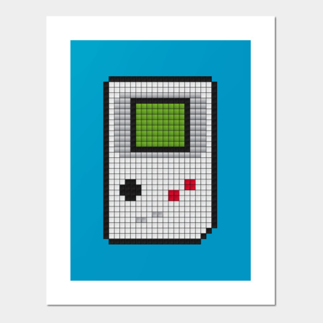 8 Bit Gameboy Gameboy Posters And Art Prints Teepublic