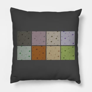 Houndstooth Swatch Blocks Pillow