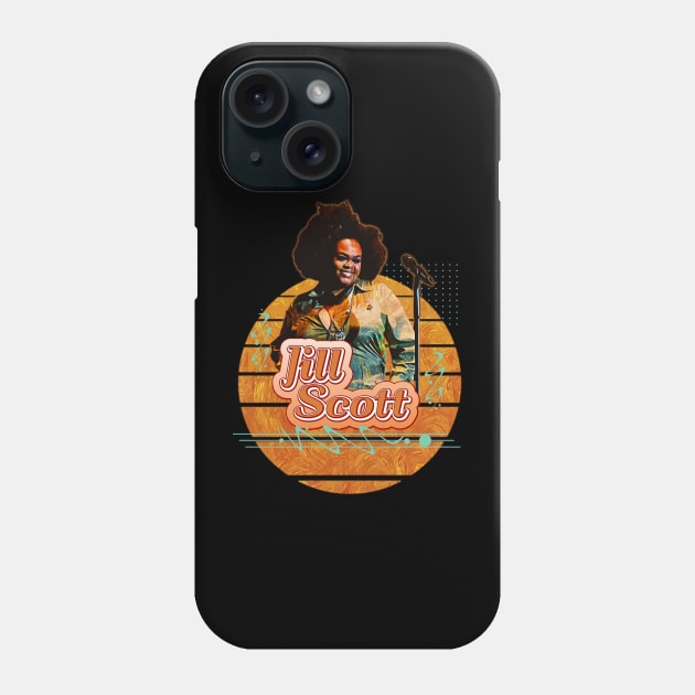 Jill scott \\ Retro Art Phone Case by Nana On Here