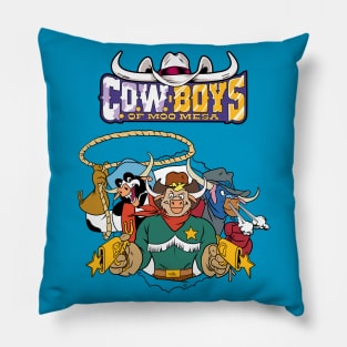 Cowboys of moo mesa Pillow